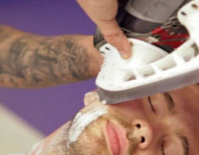 Un rasage original pour les fans de Sochi