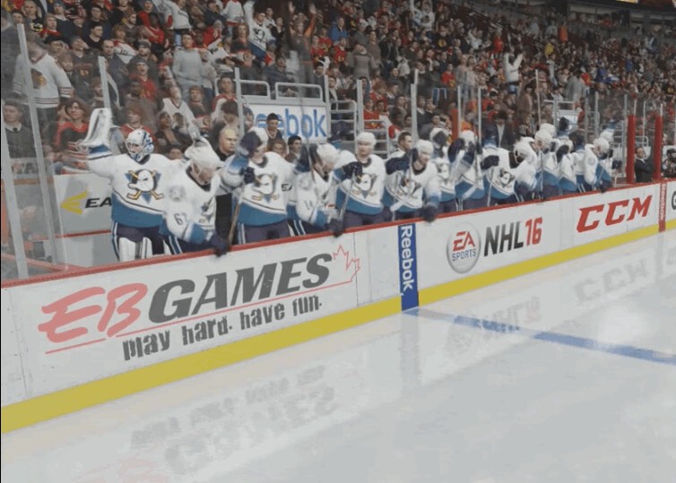 Les films Mighty Ducks en version NHL 16
