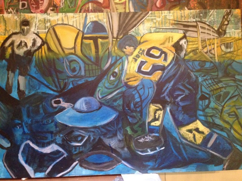 Offrez-vous une peinture de Roman Josi