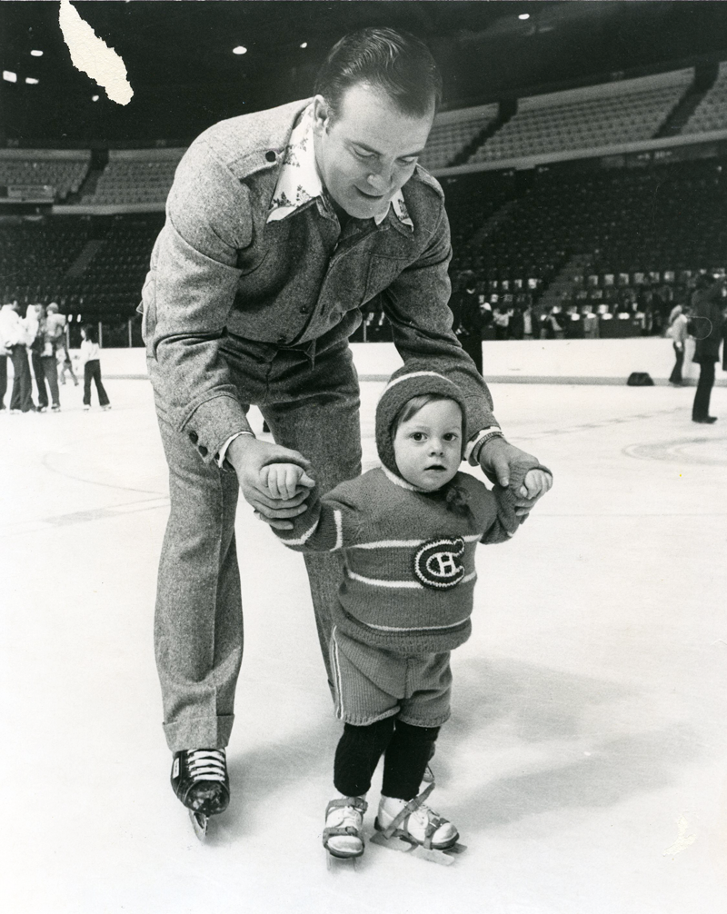 Retro : Scotty et Stan Bowman au Forum de Montréal dans les années 70