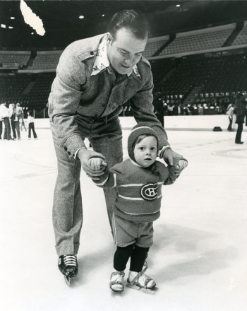 Retro : Scotty et Stan Bowman au Forum de Montréal dans les années 70