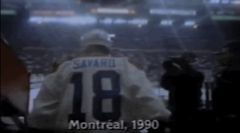 Vintage : Denis Savard dane une pub Coke de 1990