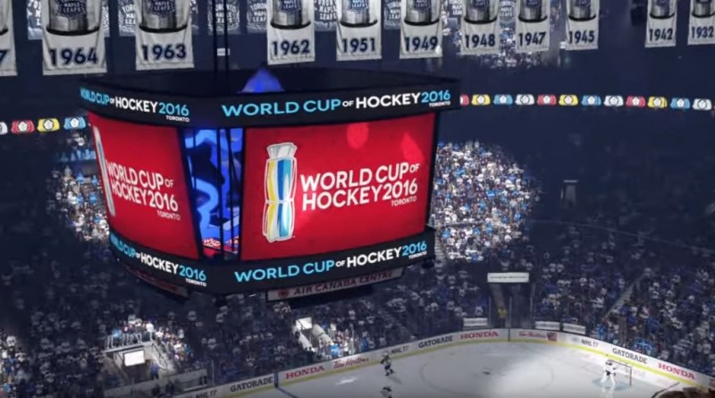 Aperçu de la Coupe du Monde de Hockey dans NHL 17