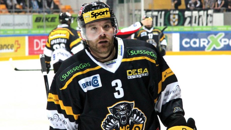 Julien Vauclair à l'interview avant l'entame de la Champions Hockey League