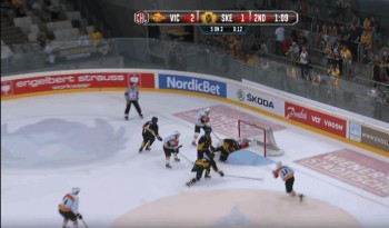 Un bien bel arrêt du gardien des Vienna Capitals