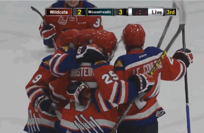 Vidéo : premier point de Simon Le Coultre en LHJMQ