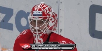 Bel arrêt de Markus Svensson