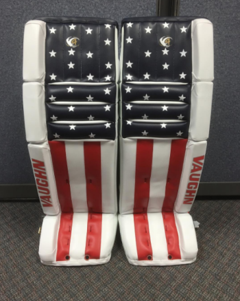 Les pads de Cory Schneider pour la Coupe du Monde