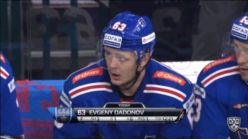 KHL : un bien joli but d'Evgenii Dadonov