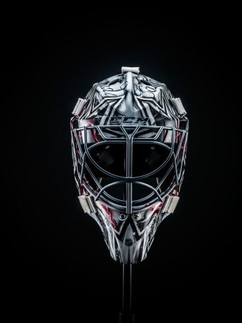 Les masques de Carey Price et John Gibson pour la Coupe du Monde