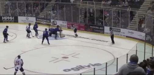 Un superbe airhook dans le championnat britannique