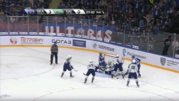 Toute l'abnégation d'Ilya Kovalchuk pour marquer un fort joli goal