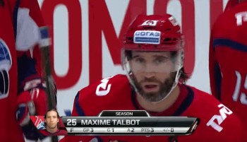 Vidéo : premier but de Maxim Talbot en KHL