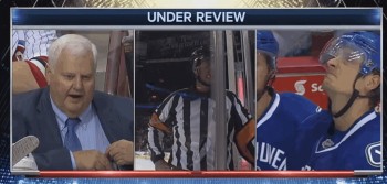 Un joli but du patin et une belle charge pour Luca Sbisa