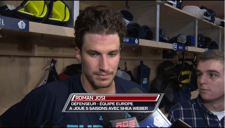 Interview de Roman Josi à l'aube de la Coupe du Monde