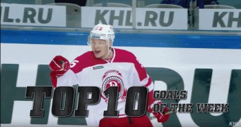 KHL : les plus beaux goals, arrêts et charges de la semaine