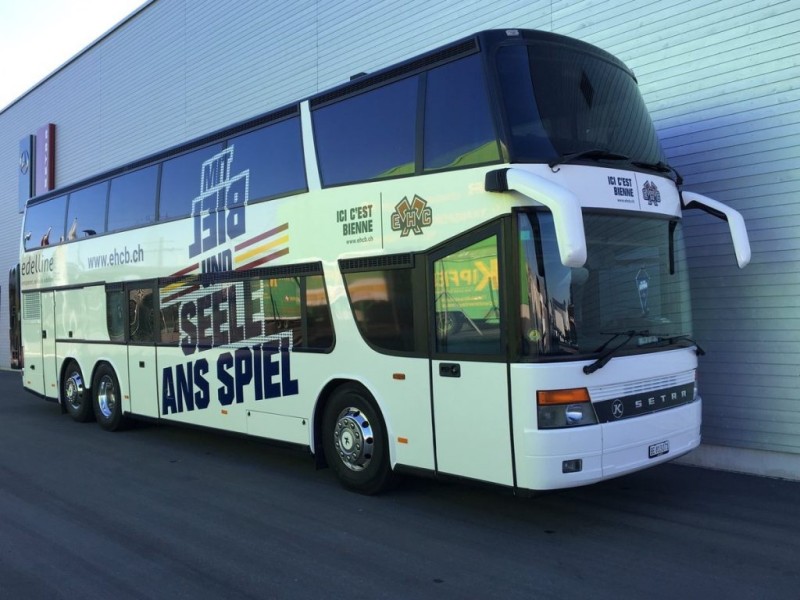 Un nouveau car pour le HC Bienne