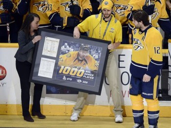 Mike Fisher préféré à Roman Josi comme nouveau capitaine des Predators