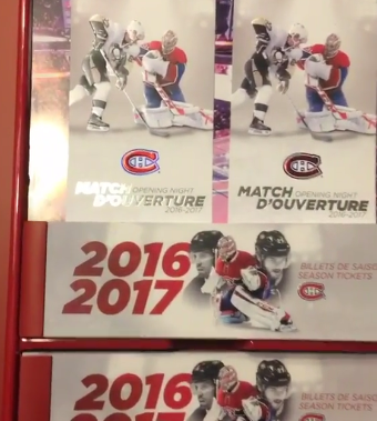 Les abonnés du Canadien choyés par le club