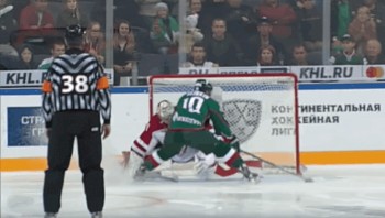 KHL : Anton Glinkin s'offre un penalty tout en maîtrise