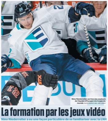 Le texte de Nino Niederreiter fait son effet