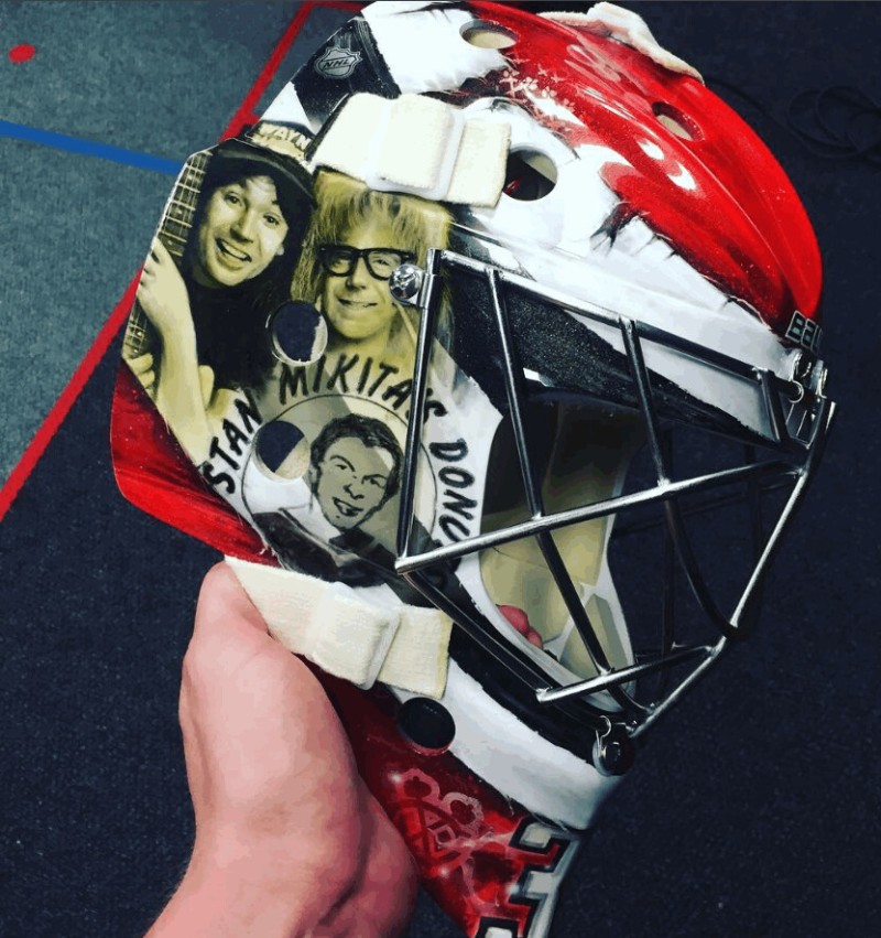 Le nouveau masque de Scott Darling