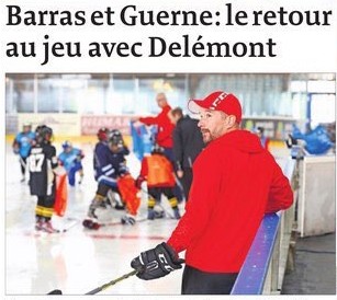 Steven Barras déjà de retour au jeu