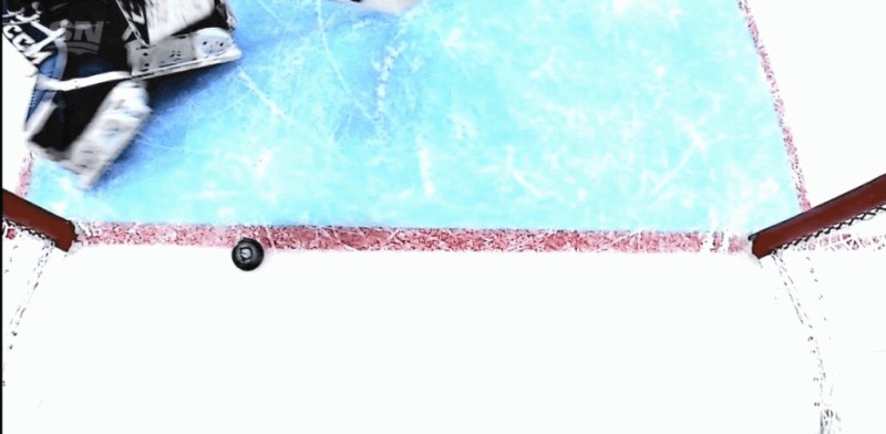 Pekka Rinne peut remercier sa ligne de but