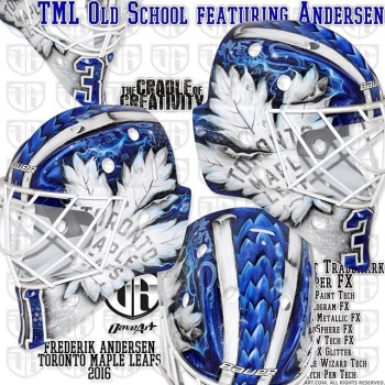 Le nouveau masque de Frederik Andersen