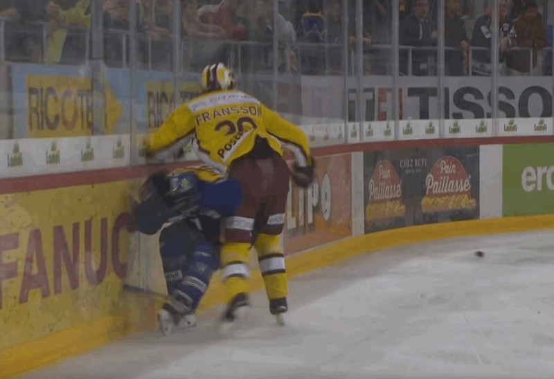 Un match de suspension contre Johan Fransson