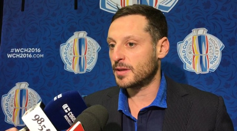 Mark Streit s'exprime avant d'affronter le Canada