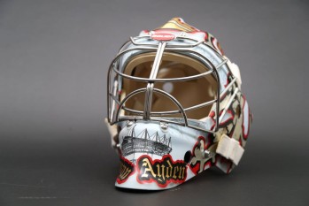 Le masque de Cristobal Huet dans les détails