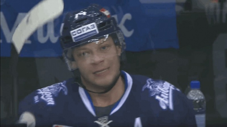 KHL : Sergei Kostitsyn trompe deux fois son propre gardien