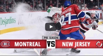 Résumé du match Canadien vs Devils