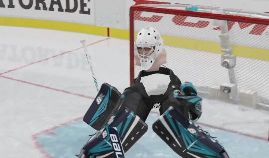 Un gardien bien perméable dans NHL 17