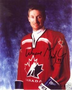 Comparaison Sidney Crosby et Wayne Gretzky lors des matchs avec le Canada