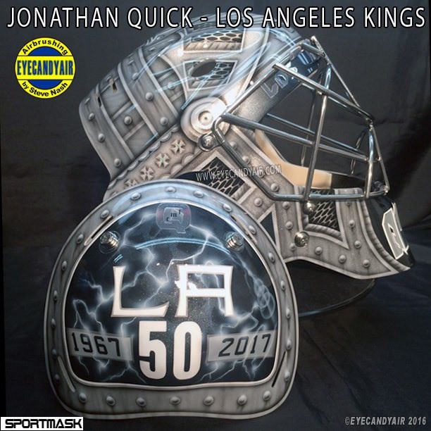 Le nouveau masque de Jonathan Quick