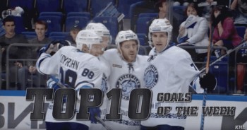 Top 10 des plus beaux goals et arrêts de la semaine en KHL