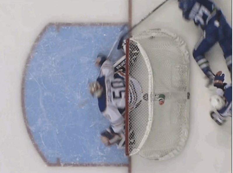 NHL : un but que (presque) personne n'a vu entrer