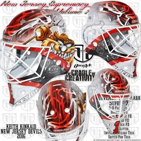 Le nouveau masque de Keith Kinkaid