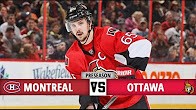 Résumé du match Canadien vs Sénateurs