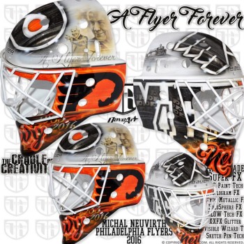 Le nouveau masque de Michal Neuvirth
