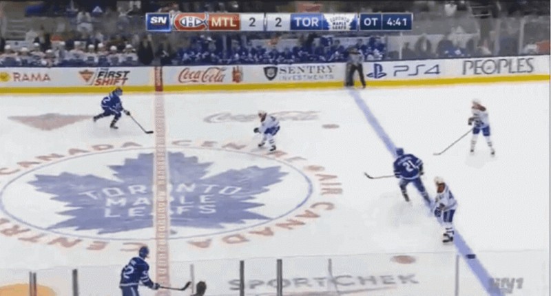 A voir : la prolongation sans interruption entre le Canadien et les Leafs