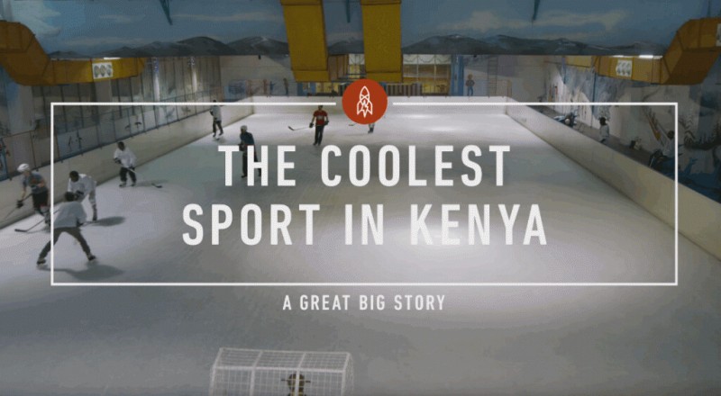 Joli sujet sur l'unique équipe de hockey du Kenya