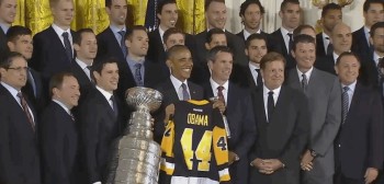 Vidéo : les Penguins reçus à la Maison Blanche