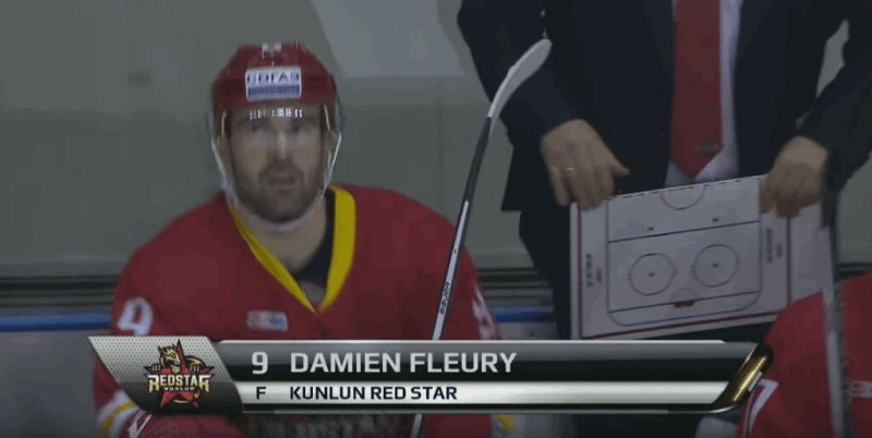 Un but tout en abnégation de Damien Fleury