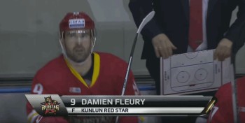 Un but tout en abnégation de Damien Fleury