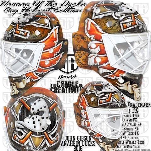 Le nouveau masque de John Gibson