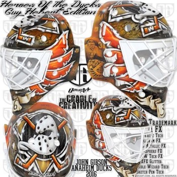 Le nouveau masque de John Gibson