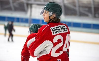 A voir : Nico Hischier marque son premier but en LHJMQ